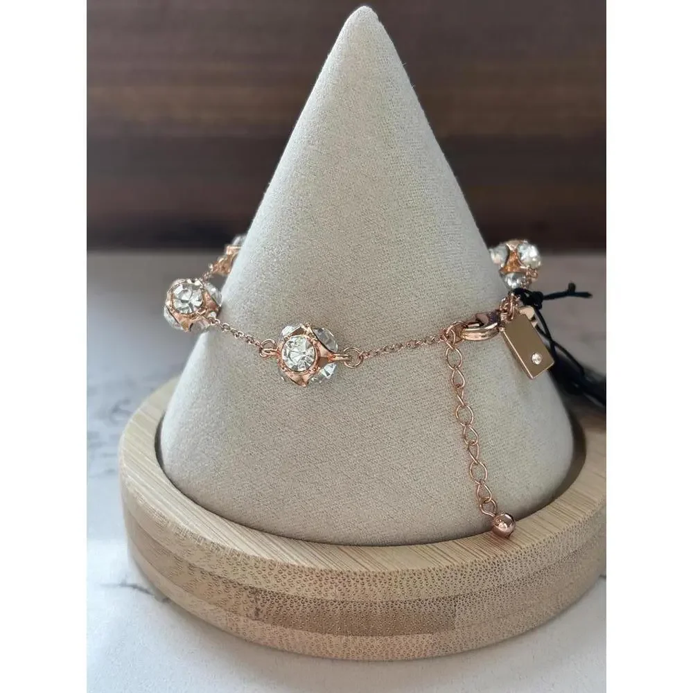 Kate Spade Rose Gold Crystal Accent Bracelet - Picture 2 of 6